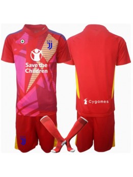 Billige Juventus Keeper Hjemmedraktsett Barn 2024-25 Kortermet (+ Korte bukser)
